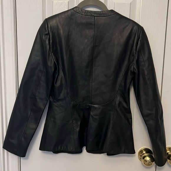 Zara Woman Sz XS Faux Leather Jacket - Picture 2 of 7